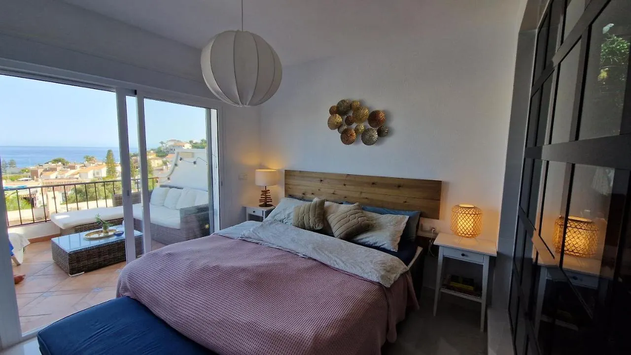 Stilfullt Semesterhus Naera Pool Och Strand. Nerja Holiday home
