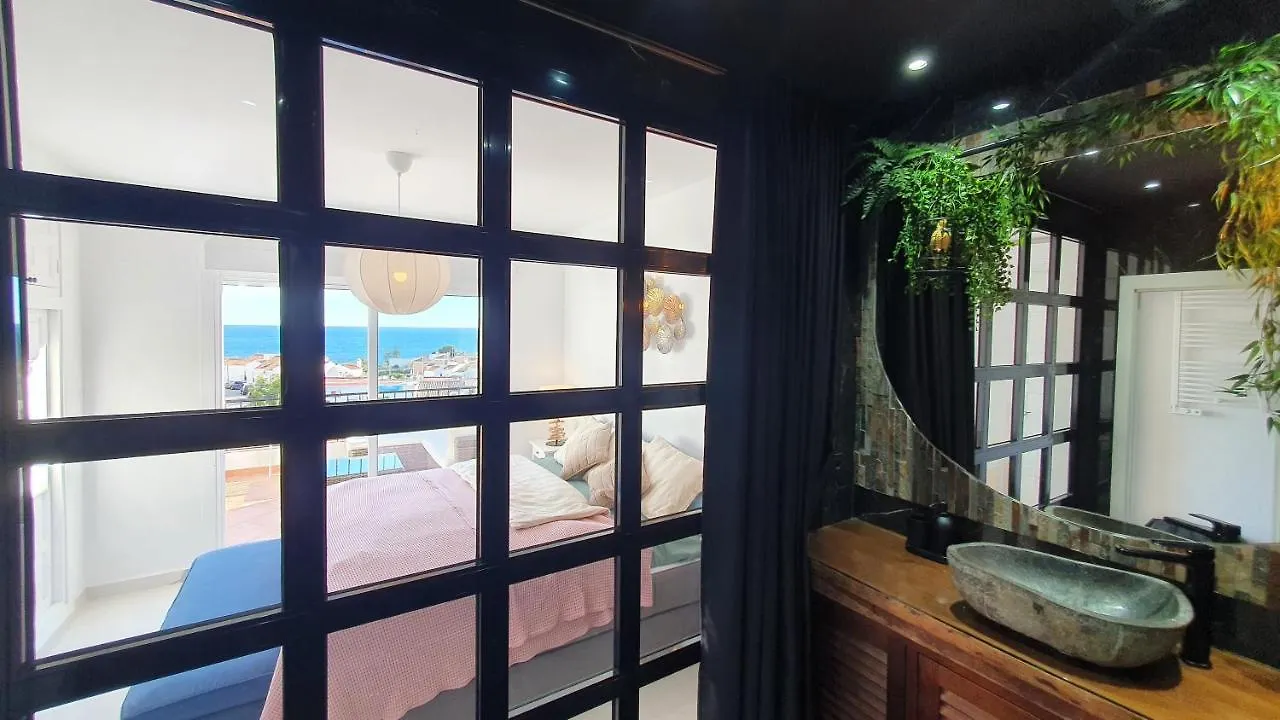 Stilfullt Semesterhus Naera Pool Och Strand. Nerja Holiday home